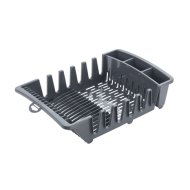 Smartex 45x29x12cm szürke műanyag edényszárító