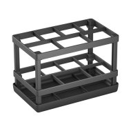 Posatex 12x17x10cm szürke műanyag konyhai eszköz szárító