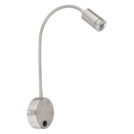 Globo Milly LED falikar 3W 180lm 3000k IP20 fém matt nikkel színű