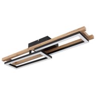 Globo iIla LED mennyeztei lámpa 20W 850lm 3000k matt fekete