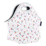 Tutti neoprén ebédlőtáska 27x37,5cm cherry mintás