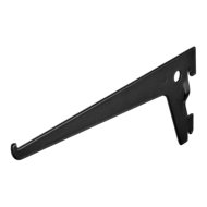 Dolle 20cm fekete egysoros acél konzol