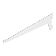 Dolle egysoros acél konzol 30cm, fehér
