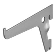 Dolle 10cm szürke egysoros acél konzol
