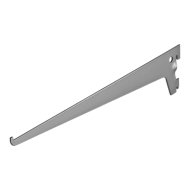 Dolle 35cm szürke egysoros acél konzol