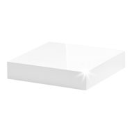 Dolle Bigboy lebegőpolc 25x25x5cm magasfényű fehér