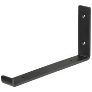 Dolle Elbow acél polctartó konzol 30x13x3,8cm fekete