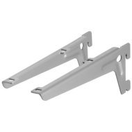 Dolle horgas acél konzol 18cm szürke 1 pár
