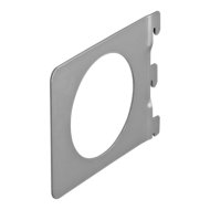Könyvtámasz acél 14,2x11,8cm szürke