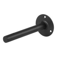Dolle Rod polctartó konzol 2x19cm fekete
