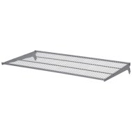 Dolle rácsos acélpolc konzollal 80x40,6cm szürke