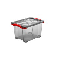 Evo Total Protection tárolódoboz tetővel 15l 23x28,3xx39,3cm színtelen műanyag