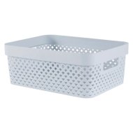 Curver Pure 13,6x35,6x26,6cm világoskék műanyag kosár 11L