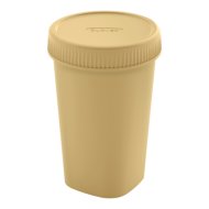 Curver csavaros tetejű pohár 0,4l sárga műanyag