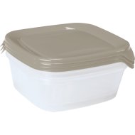 Curver "Fresh&amp;Go" szögletes ételtartó szett 3x0,8l 11x15,5x15,5cm műanyag