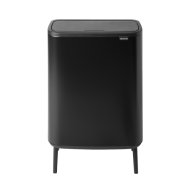 Brabantia Bo Touch Bin Hi patentos szemetes 60L fekete műanyag