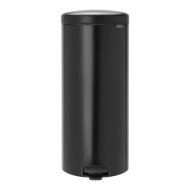 Brabantia Pedal Bin Newicon pedálos szemetes 30l matt fekete acél-műanyag