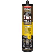 Soudal T-rex Gold Turbo White szerelő ragasztó 290ml