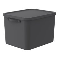 MyThen tároló doboz 55L 40,5x52,3x34cm fekete műanyag