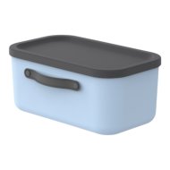 MyThen tároló doboz 12L 17,7x26,5x39,5cm kék-fekete műanyag