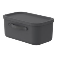 MyThen tároló doboz 12L 17,7x26,5x39,5cm fekete műanyag
