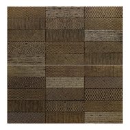 Domino Pietra Aurea 61,8x60,8cm barna geometrikus mintás dekorcsempe