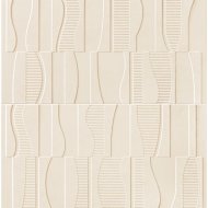 Domino Linva 61,8x60,8cm bézs geometrikus mintás dekorcsempe