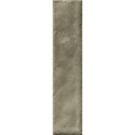 Monpelli Olive 6,5x29,8cm fényes olívazöld fali csempe