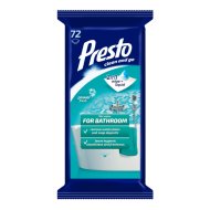 Presto fürdőszobai törlőkendő 72db