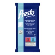 Presto ablaktisztító kendő 30 db