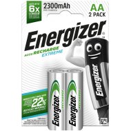 Energizer Extreme újratölthető ceruzaelem 2300mAh AA 2db/csomag