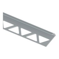 Íves csempeélvédő PVC 8mm 2,7m világosszürke