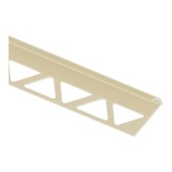 Íves csempeélvédő PVC 8mm 2,7m Krémszín
