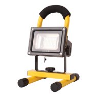 Avide SMD LED reflektor akkumulátoros 10W NW 4000K 800lm USB 26x14,5x16,5cm