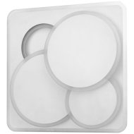 AVIDE BREES 3D LED MENNYEZETI LÁMPA 90W 7020LM 3000-6500K IP20 RF TÁVIRÁNYÍTÓS 48CM