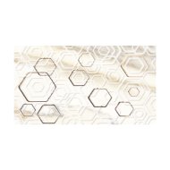 CESAROM CALACATTA ORO DEKORCSEMPE 24X40CM MÁRVÁNYHATÁSÚ FEHÉR DARABOS