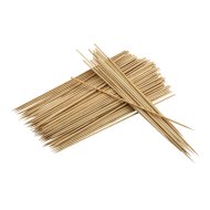 BBQ bambusznyársak 100 db 25 cm hosszú 3 mm átmérő