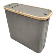 Praktiker WC papír tartó 43x17x38cm vászon és bambusz 2-féle