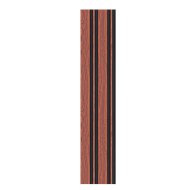 Praktiker 250x12,2x1,2cm akusztikus falipanel, polisztirol, vörös, asszimetrikus mintás