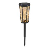Entac szolár leszúrható LED lámpa 0,36W WW 50lm IP44 10.5x10.5x47cm 470mm