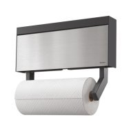 Tango Inox papírtörlő és fóliatartó polc 38x6x17cm ezüst-szürke