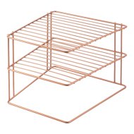 Palio Copper2 em sarokpolc 25x25x19 cm réz színű rozsdamentes acél