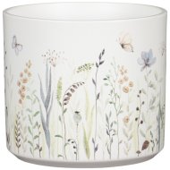 Scheurich Kaspó Meadow Blue 631 kerámia 14cm virág mintás