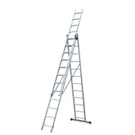 ALUSTAND univerzális létra 3x12 alumínium, 150kg
