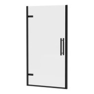 Ravak Lite zuhanyajtó 90x195cm 6mm víztiszta fekete profil