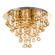 Globo London mennyezeti lámpa E14 max.3X6W LED fényforrás nélküli IP20 fém arany színű