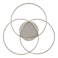 Globo Kombos mennyezeti LED lámpa 40W 3520lm 4000K fém nikkel