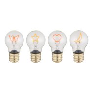 Globo Lumi asztali LED lámpa 2,5W 8lm 3000K D7cm M12cm 4-féle