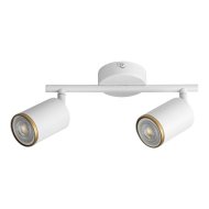 Rábalux Nolie mennyezeti spotlámpa GU10 2xmax. 15 W IP20 L25 cm fehér/arany