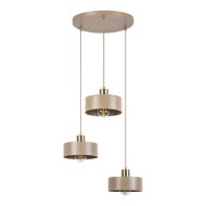 Rábalux Tisandra függeszték E27 3xmax. 25W IP20 120x45cm fém grézs
